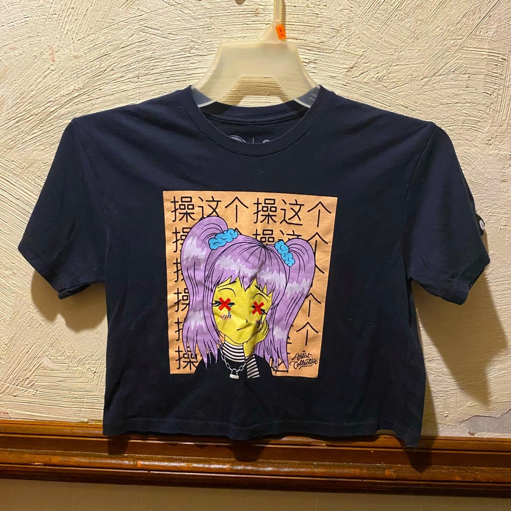 Ladies cute crop top